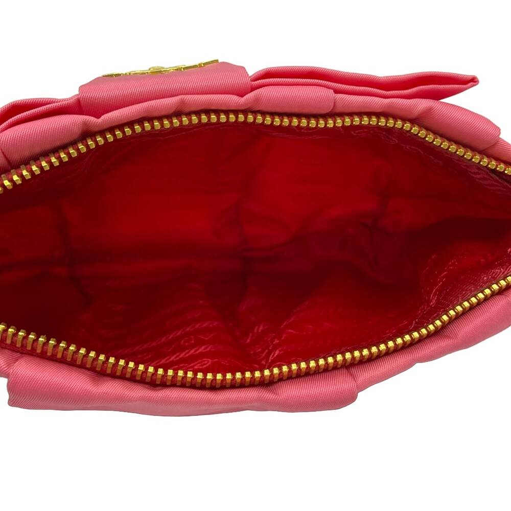 Prada Pouch Nylon Leather - Picture 4 of 7